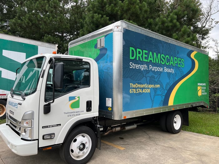 Dreamscapes Box Truck Wrap