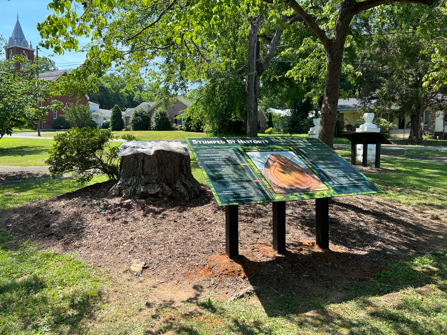 Interpretive Sign in Park - Super Long Life