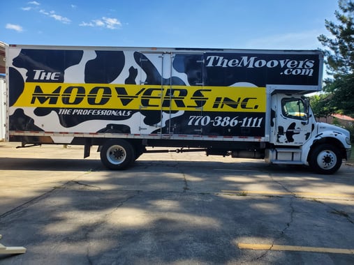 Old Box Truck with New Wrap