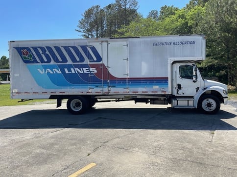 Box Truck Before Wrap