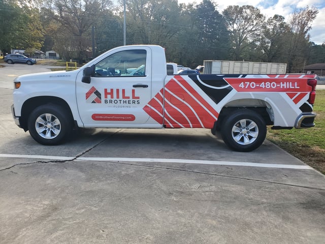 Pick up Truck Fleet Graphics